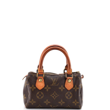 Louis Vuitton Speedy Mini HL Handbag Monogram Canvas