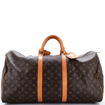 Louis Vuitton Keepall Bag Monogram Canvas 55