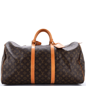 Louis Vuitton Keepall Bag Monogram Canvas 55