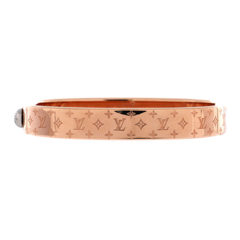 Louis Vuitton Nanogram Cuff Bracelet Metal
