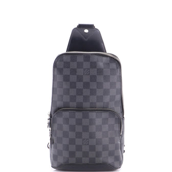 Louis Vuitton Avenue Sling Bag Damier Graphite