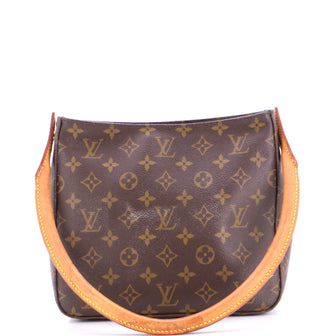 Louis Vuitton Looping Handbag Monogram Canvas MM