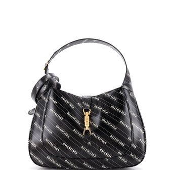 Gucci x Balenciaga The Hacker Project Jackie 1961 Hobo Printed Leather Medium