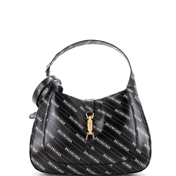 Gucci x Balenciaga The Hacker Project Jackie 1961 Hobo Printed Leather Medium