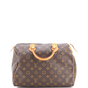 Louis Vuitton Speedy Handbag Monogram Canvas 30