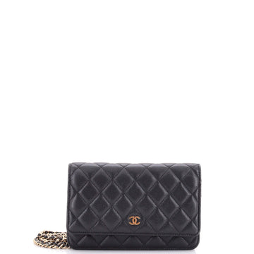 Chanel Wallet on Chain Quilted Caviar