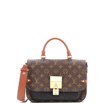 Louis Vuitton Vaugirard Handbag Monogram Canvas with Leather