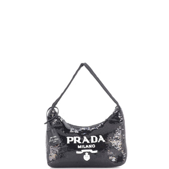 Prada Re-Edition 2000 Hobo Sequins Mini