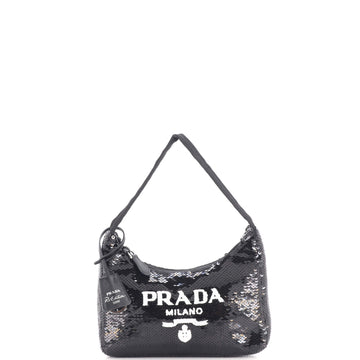 Prada Re-Edition 2000 Hobo Sequins Mini