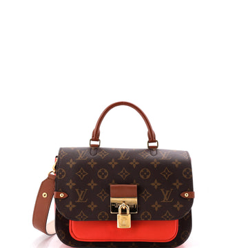 Louis Vuitton Vaugirard Handbag Monogram Canvas with Leather