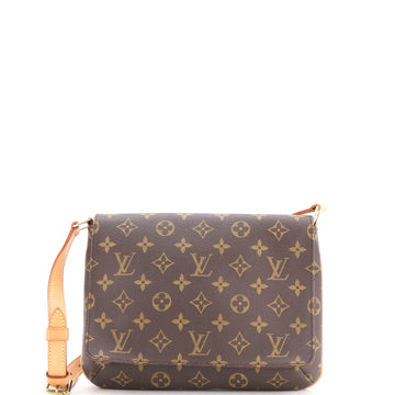 Louis Vuitton Musette Tango Handbag Monogram Canvas