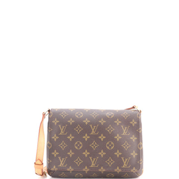 Louis Vuitton Musette Tango Handbag Monogram Canvas