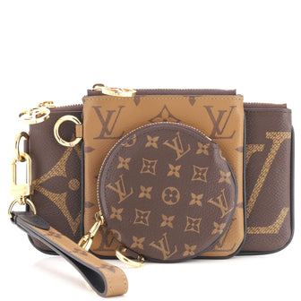 Louis Vuitton Trio Pouch Set Reverse Monogram Giant