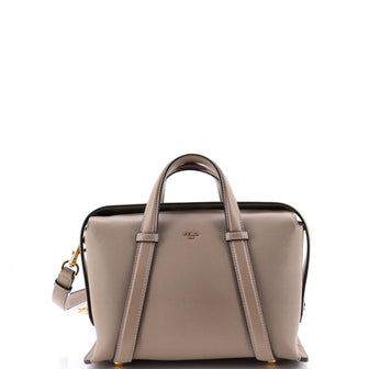 Fendi 365 Boston Bag Leather Medium