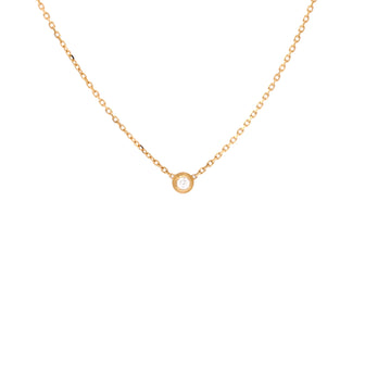 Cartier Cartier D'Amour Pendant Necklace 18K Yellow Gold and Diamond XS