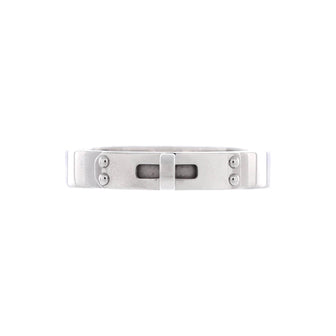 Hermes Kelly Ring 18K White Gold TPM