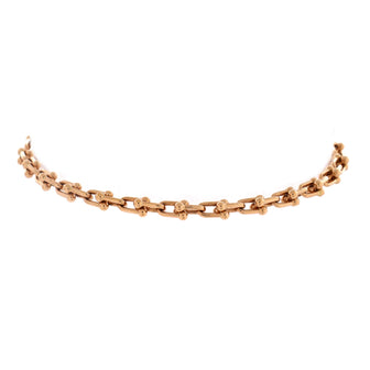 Tiffany & Co. HardWear Link Bracelet 18K Rose Gold Micro