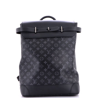 Louis Vuitton Steamer Backpack Monogram Eclipse Canvas