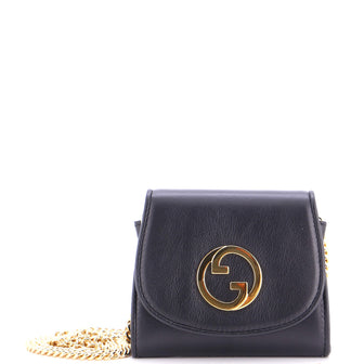 Gucci Blondie NM Wallet on Chain Leather Medium