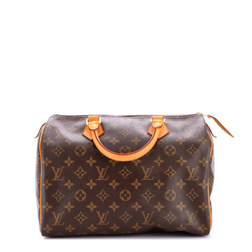 Louis Vuitton Speedy Handbag Monogram Canvas 30