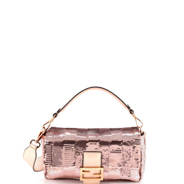 Fendi Baguette NM Bag Pequin Sequins Medium