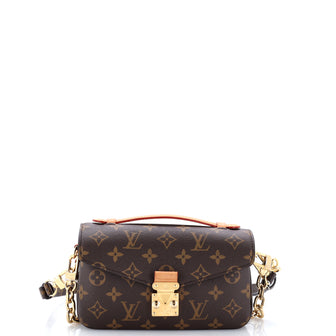 Louis Vuitton Pochette Metis Monogram Canvas East West