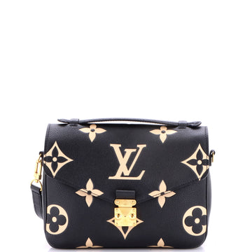Louis Vuitton Pochette Metis Bicolor Monogram Empreinte Giant