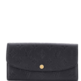 Louis Vuitton Emilie Wallet Monogram Empreinte Leather