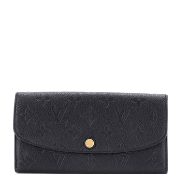 Louis Vuitton Emilie Wallet Monogram Empreinte Leather