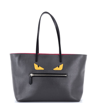 Fendi Monster Roll Tote Leather Medium