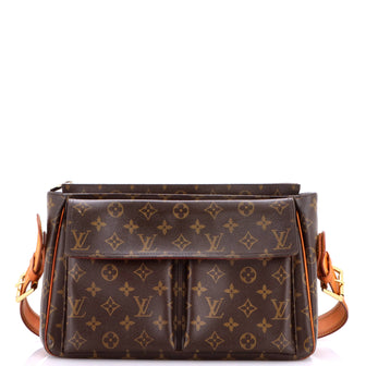 Louis Vuitton Viva Cite Handbag Monogram Canvas GM