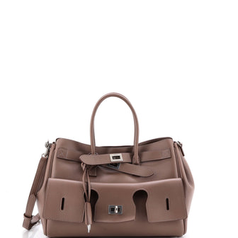Balenciaga Bel Air Carry All Bag Leather Small