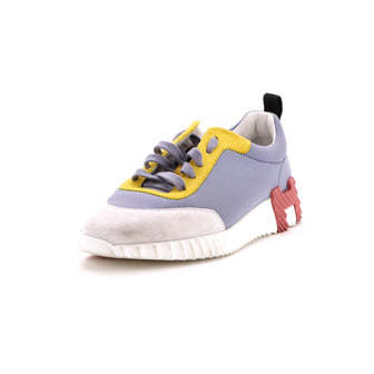 Hermes Women's Bouncing Sneakers Fabric and Suede