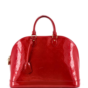 Louis Vuitton Alma Handbag Monogram Vernis GM