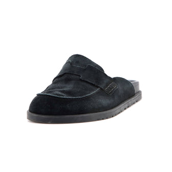 Hermes Men's Go Mules Suede