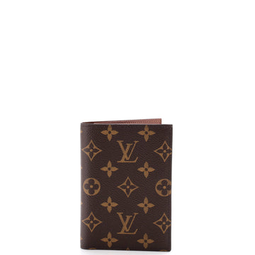 Louis Vuitton Passport Cover Monogram Canvas