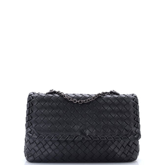 Bottega Veneta Olimpia Crossbody Bag Intrecciato Nappa Baby