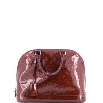 Louis Vuitton Alma Handbag Monogram Vernis PM