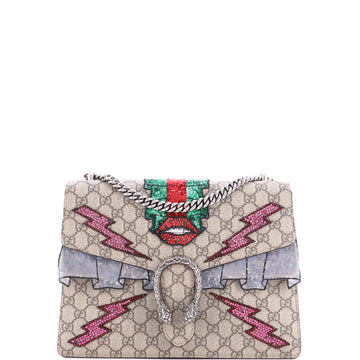 Gucci Dionysus Bag Embellished GG Coated Canvas Small