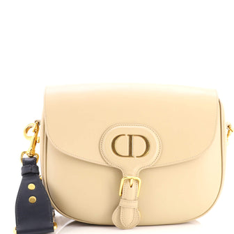 Christian Dior Bobby Flap Bag Leather Large