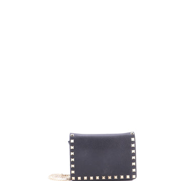 Valentino Garavani Rockstud Pouch Crossbody Bag Leather Mini