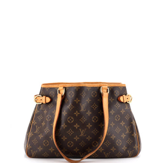 Louis Vuitton Batignolles Handbag Monogram Canvas Horizontal