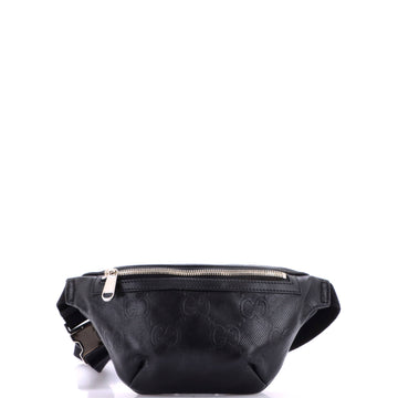Gucci Belt Bag GG Embossed Perforated Leather Small