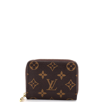 Louis Vuitton Zippy Coin Purse Monogram Canvas