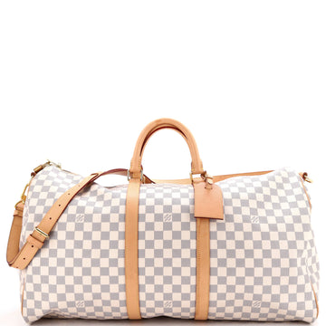 Louis Vuitton Keepall Bandouliere Bag Damier 55