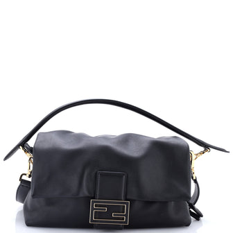 Fendi Mama Baguette Bag Leather Medium