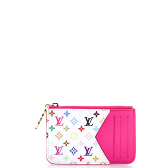 Louis Vuitton x Takashi Murakami Romy Card Holder Monogram Multicolor and Leather