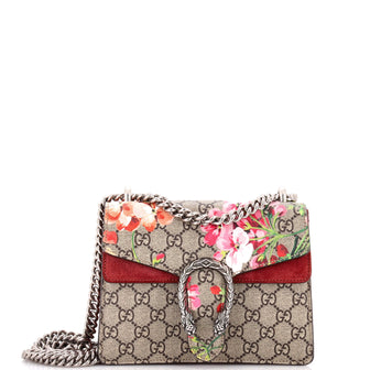 Gucci Dionysus Bag Blooms Print GG Coated Canvas Mini