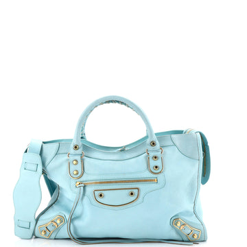 Balenciaga City Classic Metallic Edge Bag Leather Medium