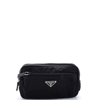 Prada Front Pocket Belt Bag Re-Nylon with Saffiano Leather
